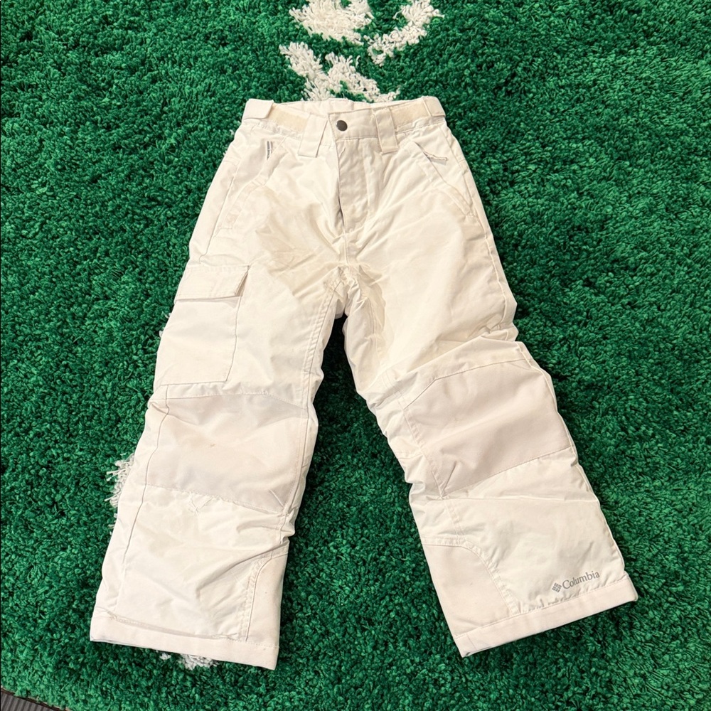 Columbia Kids' White Ski Pants